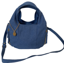 Passage Mignon Blue Textile Handbag, Shoulder Bag - £18.14 GBP