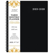 2023-2028 Monthly Planner - 5 Year Monthly Planner From Jul.2023 - Jun.2... - $40.84