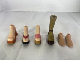 Mga Bratz Doll Shoe Feet Lot Various Single Shoes Boots - £9.34 GBP