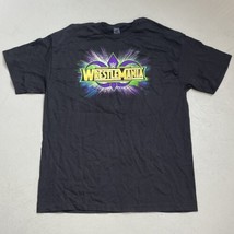 WWE Shirt Mens XL Black Wrestlemania 2018 New Orleans Short Sleeve T Shirt - £12.45 GBP
