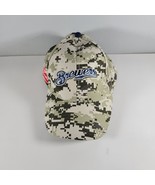 Milwaukee Brewers Hat Camo Pattern Miller Lite Patch Strapback Adjustabl... - $13.98