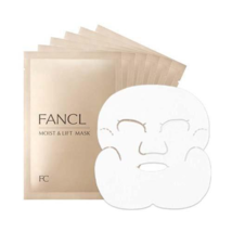 FANCL Moist &amp; Lift Mask , Hyaluronic Acid 28mL x 6 sheets - £42.67 GBP