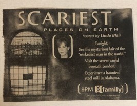 Scariest Places On Earth Tv Guide Print Ad Linda Blair TPA21 - £4.63 GBP