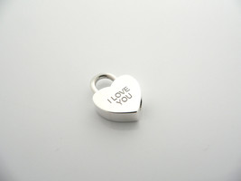 Tiffany &amp; Co I LOVE YOU Heart Padlock Pendant Charm Gift 4 Necklace Bracelet - £357.05 GBP