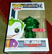 Funko Pop! Batman Arkham Asylum The Joker #53 Green Chrome Target Exclusive - £12.73 GBP