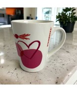 Starbucks Coffee Love4 Heart Red Pink Coffee Mug Cup replacements 2016  - £13.08 GBP