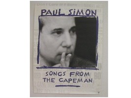 Paul Simon Promo Poster Simon and &amp; Garfunkel songs fro - £35.25 GBP