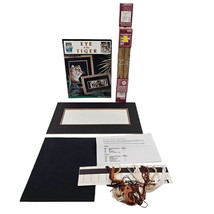 True Colors Eye Of The Tiger Cross Stitch Craft Picture Frame Kit 9in BC... - $23.76