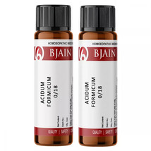 BJain Acidum Formicum LM Potency 0/18 (6gm) Pack of 2 - £10.03 GBP