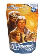 Star Wars Puzzle on The Go 100 Pcs Luke Leia Han Chewie Lando R2 - $7.69