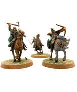 Riders of Rohan 3 Painted Miniatures Human Fighter Mounted Middle-Earth - €72,75 EUR