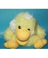 Fiesta Stuffed Animal Easter Duck Hand Puppet 9&quot; Soft Toy Yellow Plush N... - £9.30 GBP