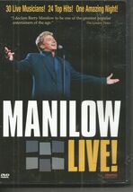 BARRY MANILOW LIVE * DVD * OOP * FREE SHIPPING! - $11.99