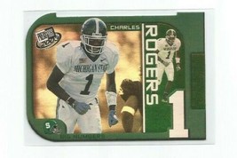 Charles Rogers (Michigan State) 2003 Press Pass Big Numbers PRE-ROOKIE Insert 26 - £3.88 GBP