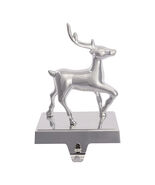 KURT S. ADLER ACRYLIC CHROME FINISH REINDEER STOCKING HANGER ND2090 - $524.97 MXN