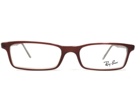 Ray-Ban Eyeglasses Frames RB5027 2079 Gray Burgundy Red Rectangular 50-1... - £36.46 GBP