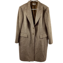Talbots Pant Suit Women&#39;s Petite 18 100% Wool Tweed Jacket Blazer Pants Vintage - £46.66 GBP