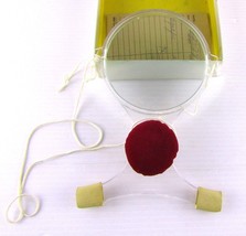 Vintage 1979 Hands Free Magnifying Glass, Neck Strap Reading Complete - £4.85 GBP