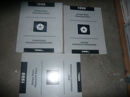 1999 Dodge Plymouth Fluo Service Diagnostics Procedures Manual Set OEM Factor... - $24.99