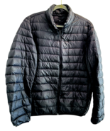 BENETTON Puffer Jacket Italy Soft Light Down Coat Blk RN 64961 See Measu... - $89.65 CAD