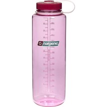 Nalgene Sustain 48oz Wide Mouth Silo Bottle (Cosmo) Pink Recycled Reusable - $19.03