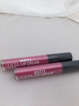 (2) Ultra Mattte Lip Creme  Vivid Pink .12oz Lipstick - £7.87 GBP