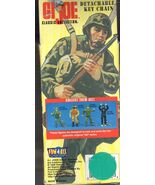 Keychain G. I. Joe Action Soldier Detachable Fully Articulated 4&quot; Figure - $7.95