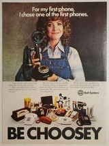 1978 Print Ad Bell System Telephones Variety Including Vintage &amp; Mickey Mouse  - £12.34 GBP