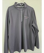 Budweiser Zero Gray Quarter Zip Pullover, Sport-Tek, 100% Polyester, Gra... - $32.19 CAD