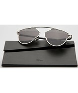 New Christian Dior DiorSoRealS 84JNR Palladium/Black Sunglasses 59-13-14... - $249.89