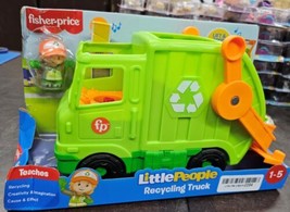 Little People Musical Toddler Toy Recycling Truck Garbage Vehicle Ages 1+ - $9.89