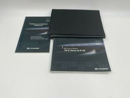 2009 Hyundai Sonata Owners Manual Set with Case OEM K01B19026 - £14.19 GBP