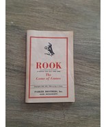 Vintage Rook Game  Instruction Booklet Only  Copyrights 1924, 1931, 1936 - $5.00