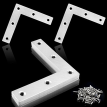 12 Pcs Flat Corner Brace, L Type Shelf Bracket 3.15&quot;X3.15&quot;, Heavy Duty S... - $13.15