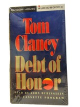 Jack Ryan Ser.: Debt of Honor by Tom Clancy 1994, Audio 4 Cassette, Unabridged - £6.22 GBP