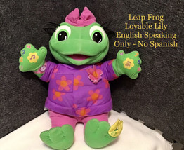 LeapFrog Lovable Lily Interactive Musical Talking &amp; Singing Plush Doll (English) - £80.38 GBP