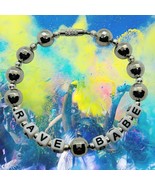 Handmade RAVE BABE BRACELET free party GIFT BAG festival MUSIC dancing P... - €10,59 EUR