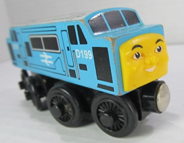 Thomas &amp; Friends Wooden Railway Train Engine D199 Spamcan Diesel 2000 VTG - £18.74 GBP