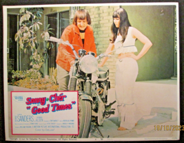 SONNY &amp; CHER:  (GOOD TIMES) ORIG,1967 LOBBY CARD - $197.99