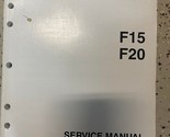 Yamaha F15 F20 4 Temps Hors-Bord Service Atelier Réparation Manuel OEM - $169.99