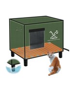 Indestructible, Heated, Pet House For Outdoors ￼100% Waterproof 16x12x13 - $940.64 MXN