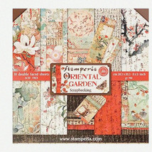 Oriental Garden 8x8 Inch Multicolored Paper Pad, 10-Pack, 20.3 x 20.3 cm - $26.68