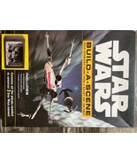 STAR WARS BUILD-A-SCENE EVERYTHING NEEDED TO CONSTRUCT 3 STAR WARS SCENES - £11.70 GBP