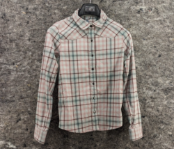 Club Ride Liv&#39;n Riding Flannel Shirt Women&#39;s S Button Down Long Sleeve L... - $931.81 MXN