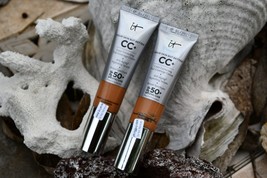 Lot 2 it Cosmetics CC+ SPF 50+ Color Correcting Coverage Cream 1.8 oz 06/25 New - £19.32 GBP