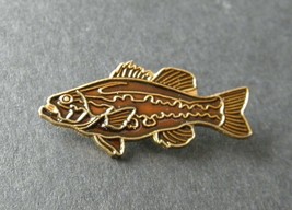 Large Mouth Bass Fish Fresh Water Game Lapel Pin 1.25 Inches - £4.43 GBP