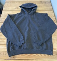 Los Angeles Apparel USA Cotton Men’s Hoodie Sweatshirt Size 2XL Grey S6 - £45.82 GBP