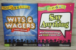 Lot of Wits &amp; Wagers Family Edition + Say Anything Games - Complete - £11.86 GBP