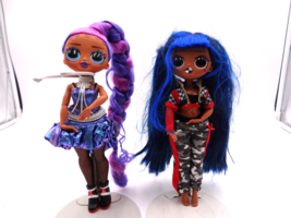 LOL Surprise OMG Downtown B.B. Fashion Doll Blue Hair and  Queens Runway Diva - £16.69 GBP