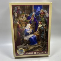 NEW Cobble Hill Christmas Natvitiy Puzzle 1000 Pc Holy Night Sealed JESU... - £8.86 GBP